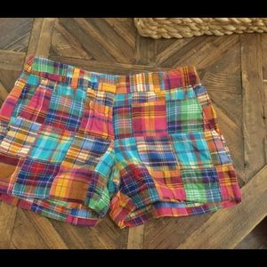 Ann Taylor LOFT Plaid Shorts
